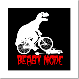 T-Rex cardio funny Posters and Art